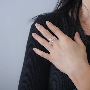 Little Flower Adjustable Rings