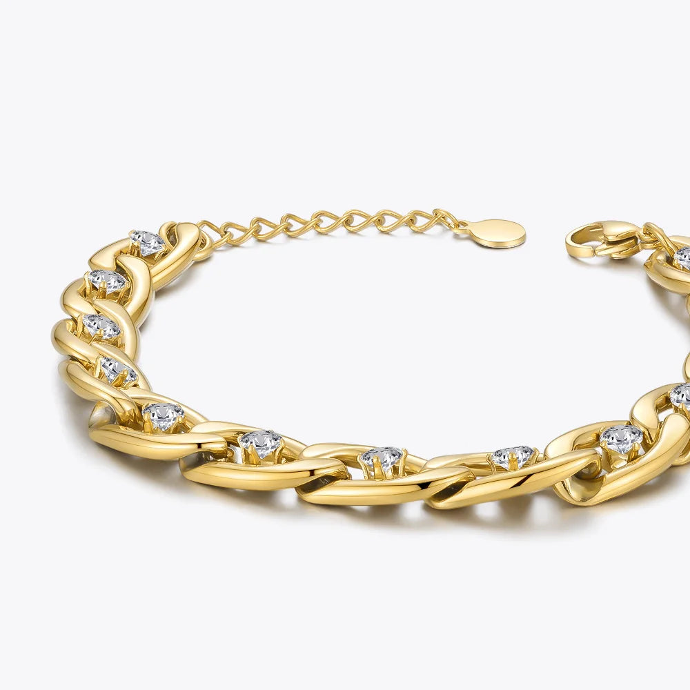 Diamond Chain Bracelet