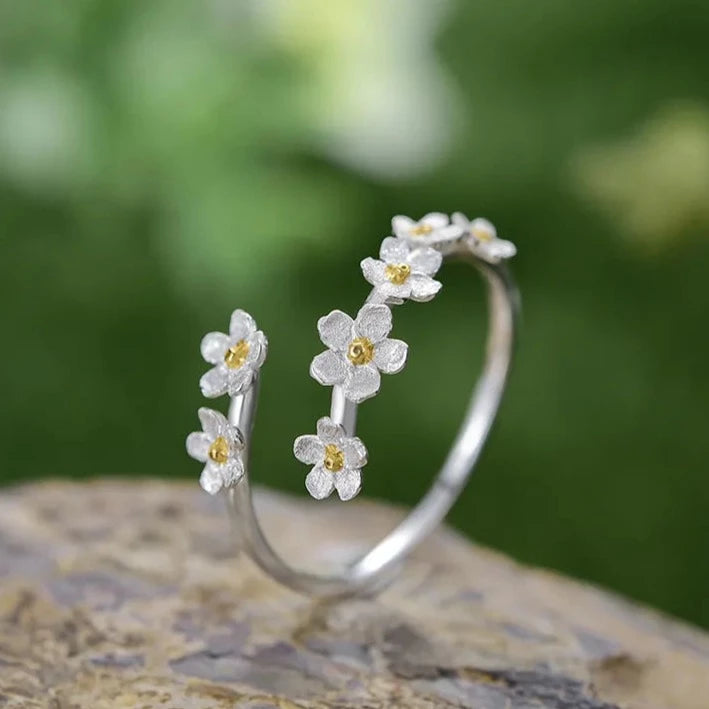 Forget-me-not Flower Ring