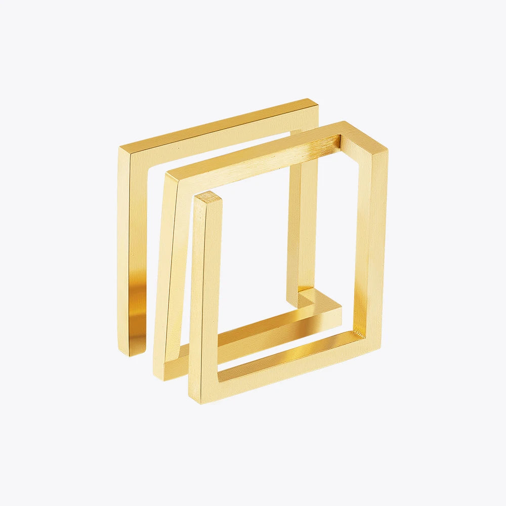 Geometry Square Line Ring