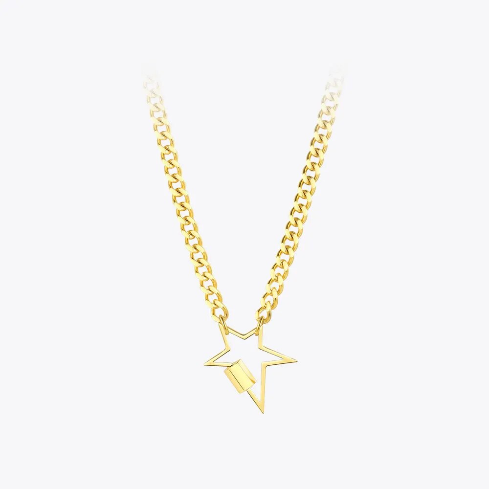 Hollow Star Necklaces