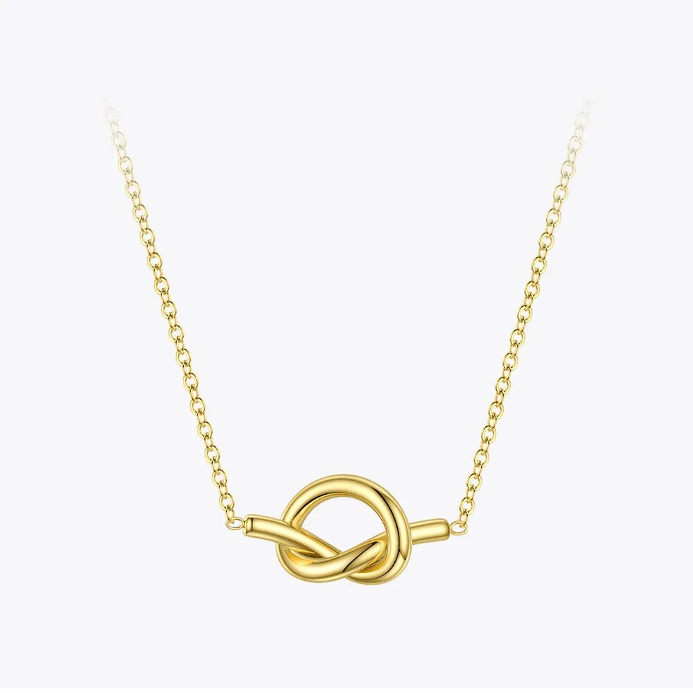 Cute Knot Pendant Necklace