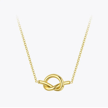 Cute Knot Pendant Necklace